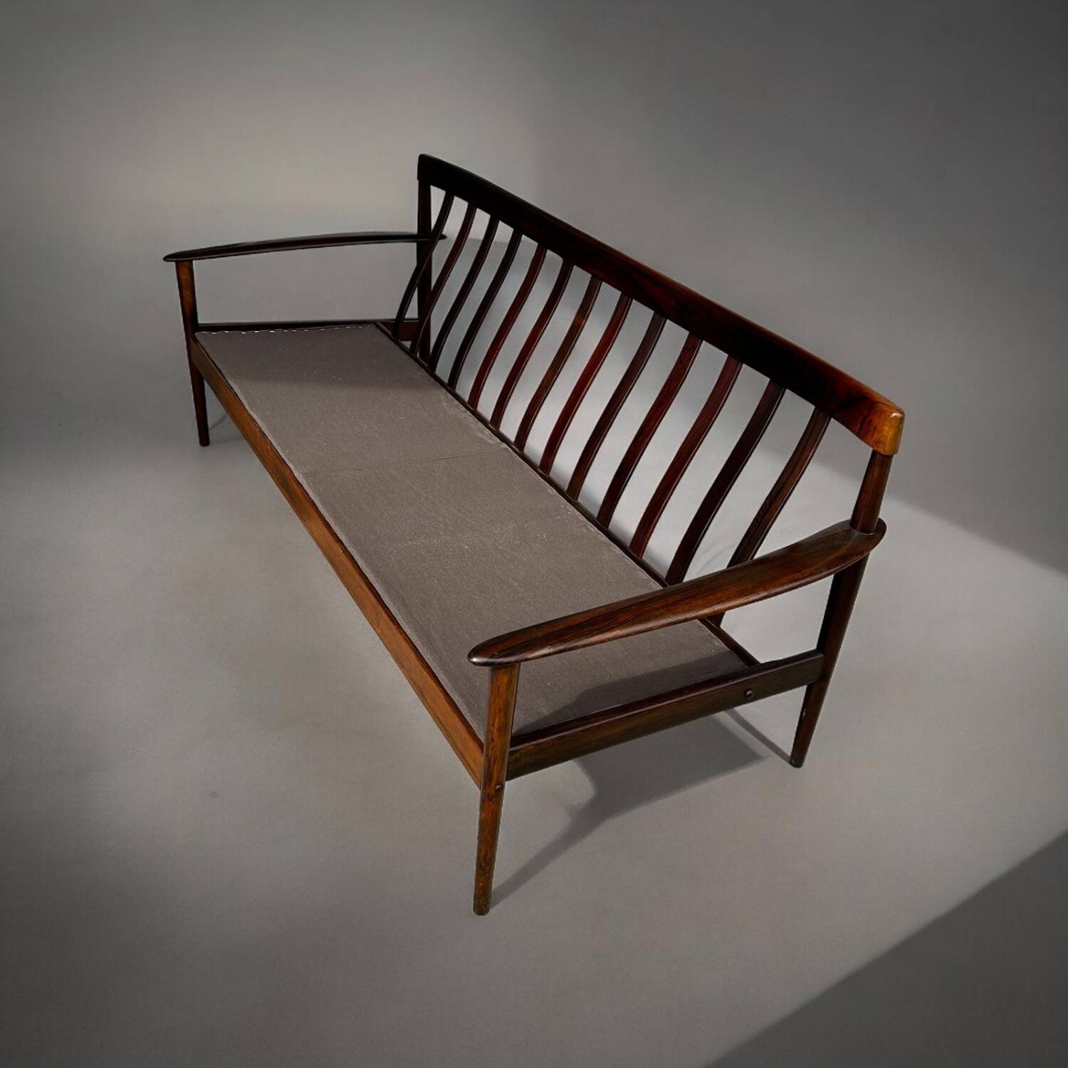 Scandinavian Bench In Rosewood By Grete Jalk For Poul Jeppersen Model PJ563 Circa 1968