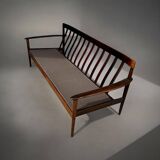 Scandinavian Bench In Rosewood By Grete Jalk For Poul Jeppersen Model PJ563 Circa 1968