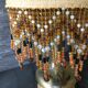 Glass lamp floral decoration Vianne ed. Suberville
