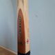 Wooden Dunlop tennis racket with its cover