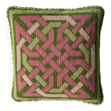 Handmade canvas cushion
