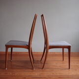 Dining chais by ernst dettinger, set of 2