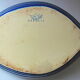 Breton earthenware dish, by the Appolia workshop in Languidic, forming the hull of a boat