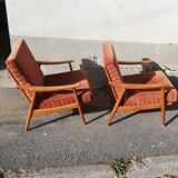 Pair of Scandinavian armchairs