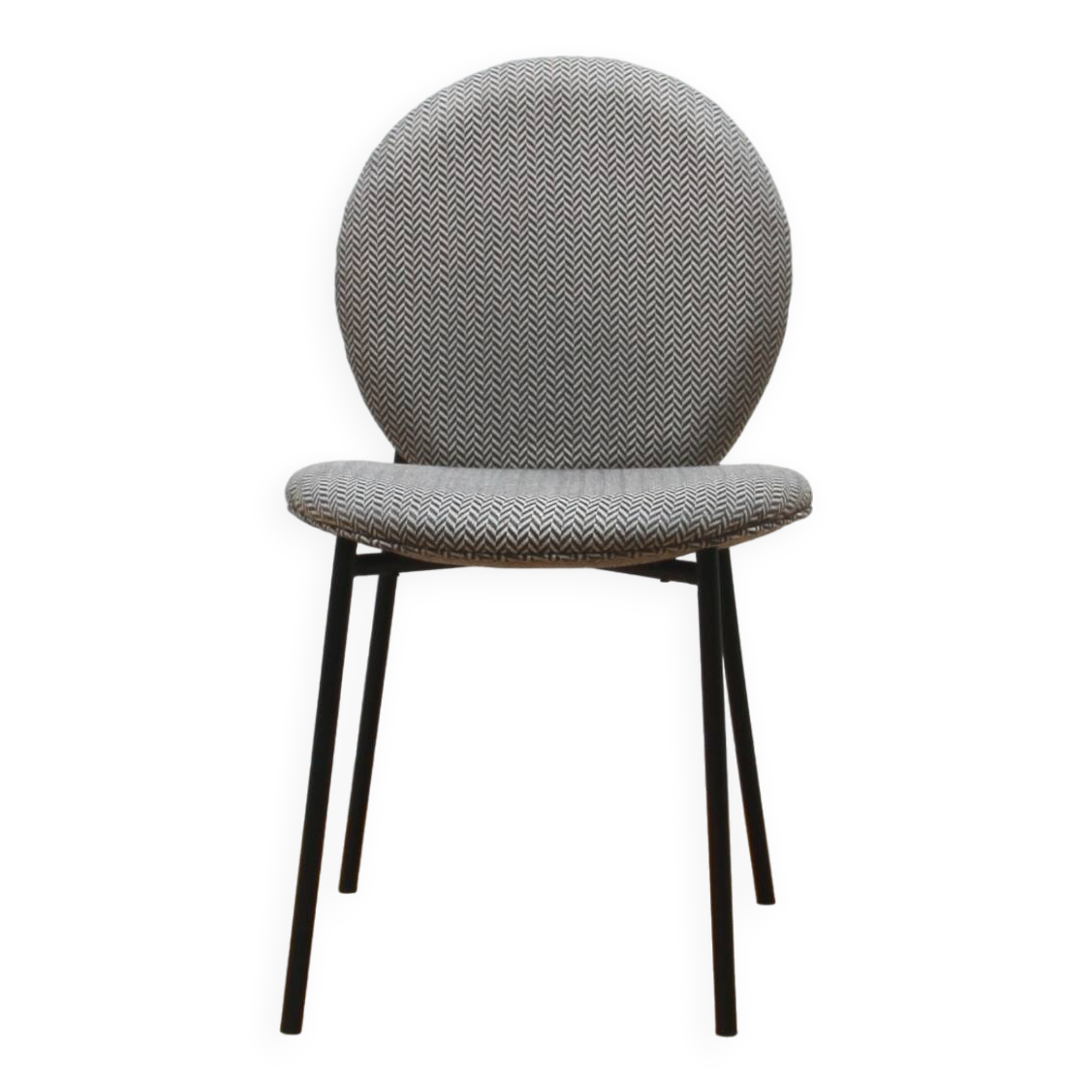 Checkerboard design chair