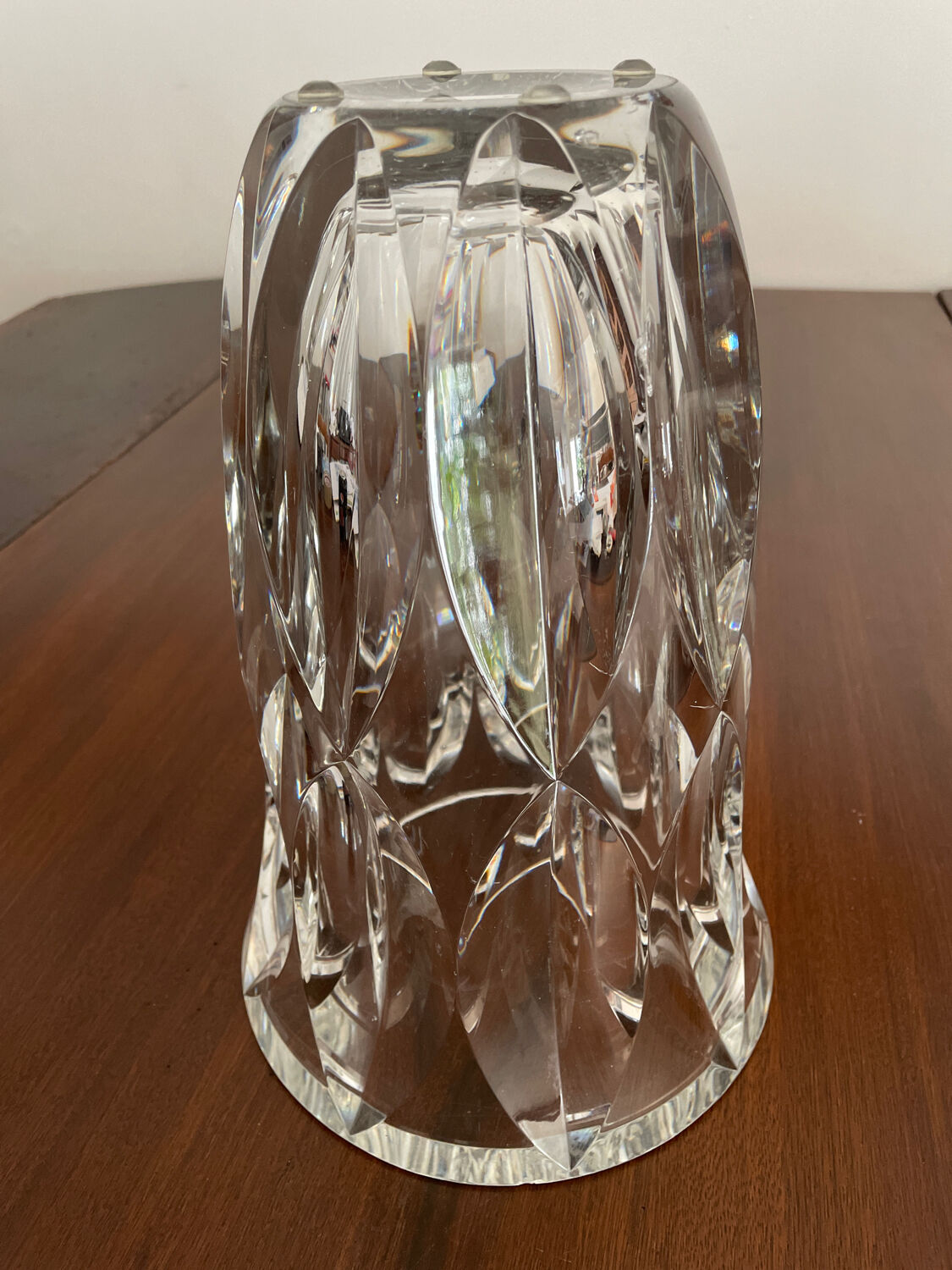 Saint Louis Art Deco "d'Artagnan" crystal vase
