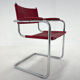Mid-centrury chrome  tubular chair, 1970's