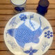 Complete set with Carpe Koi Blue design.