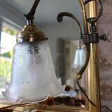 BRASS TULIP LAMP