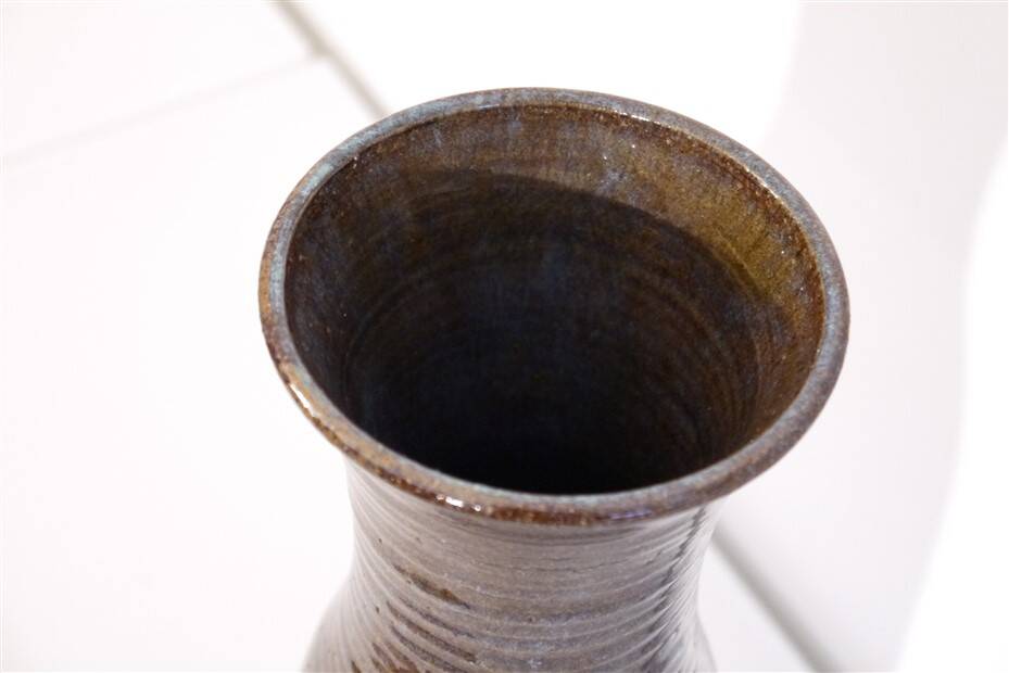 Glazed stoneware vase 1960
