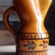 Vintage cider jug in Breton faience from Argoat - Gourin Brittany