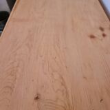 Old English chest of drawers in pine entirely sanded