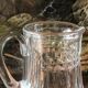 Crystal carafe by Baccarat, Picadilly model.