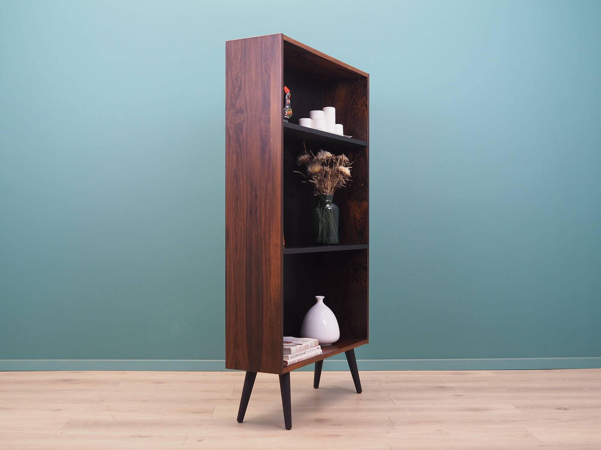 Rosewood bookcase, Danish design, 1970s, production: Denmark