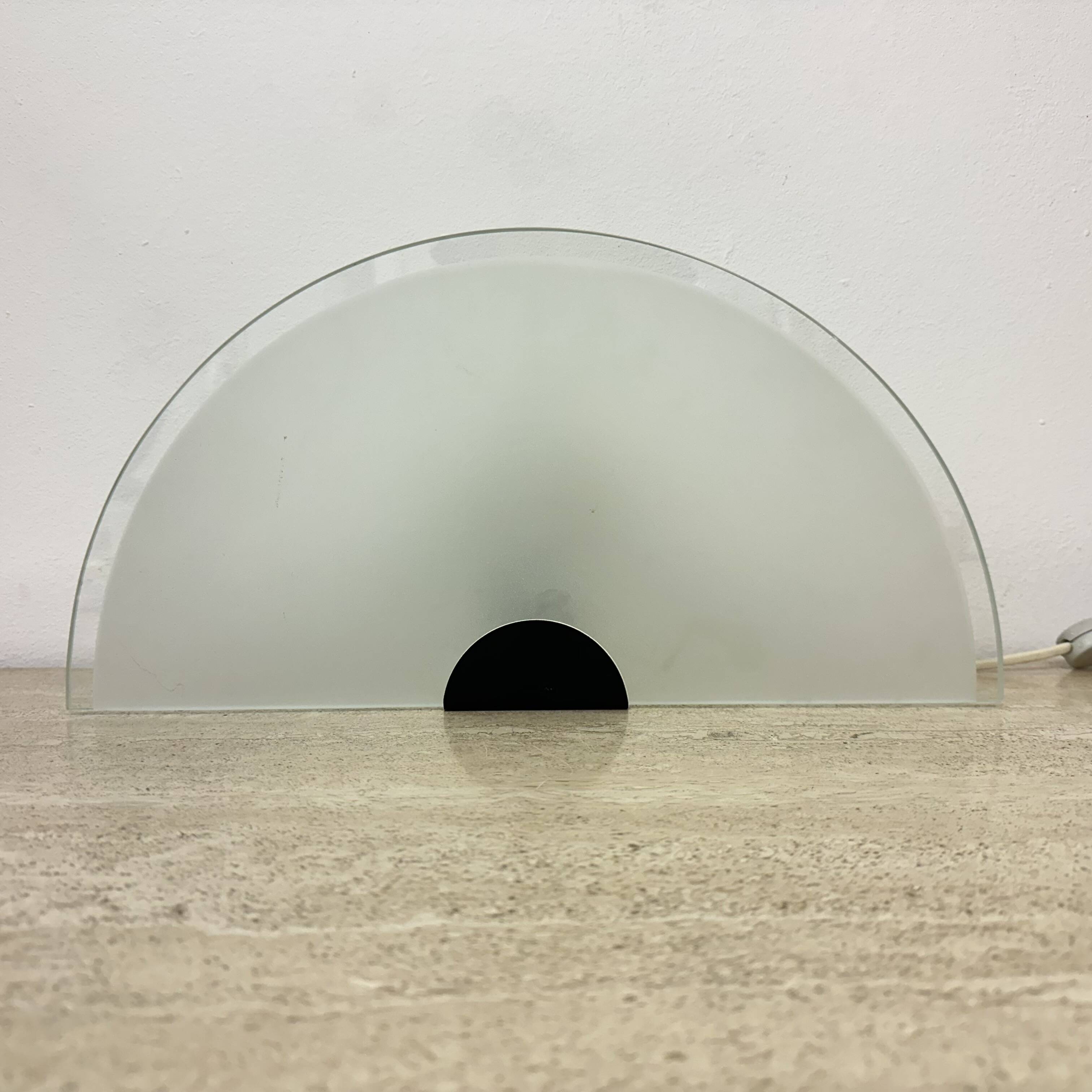 Post modern SCE France minimalist table lamp , 1980s