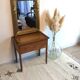 Miroir art deco doré 74 X 55 cm