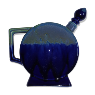 Round earthenware pitcher