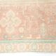 3x12 nuances de tapis de coureur persan rose pâle, 92x371cm