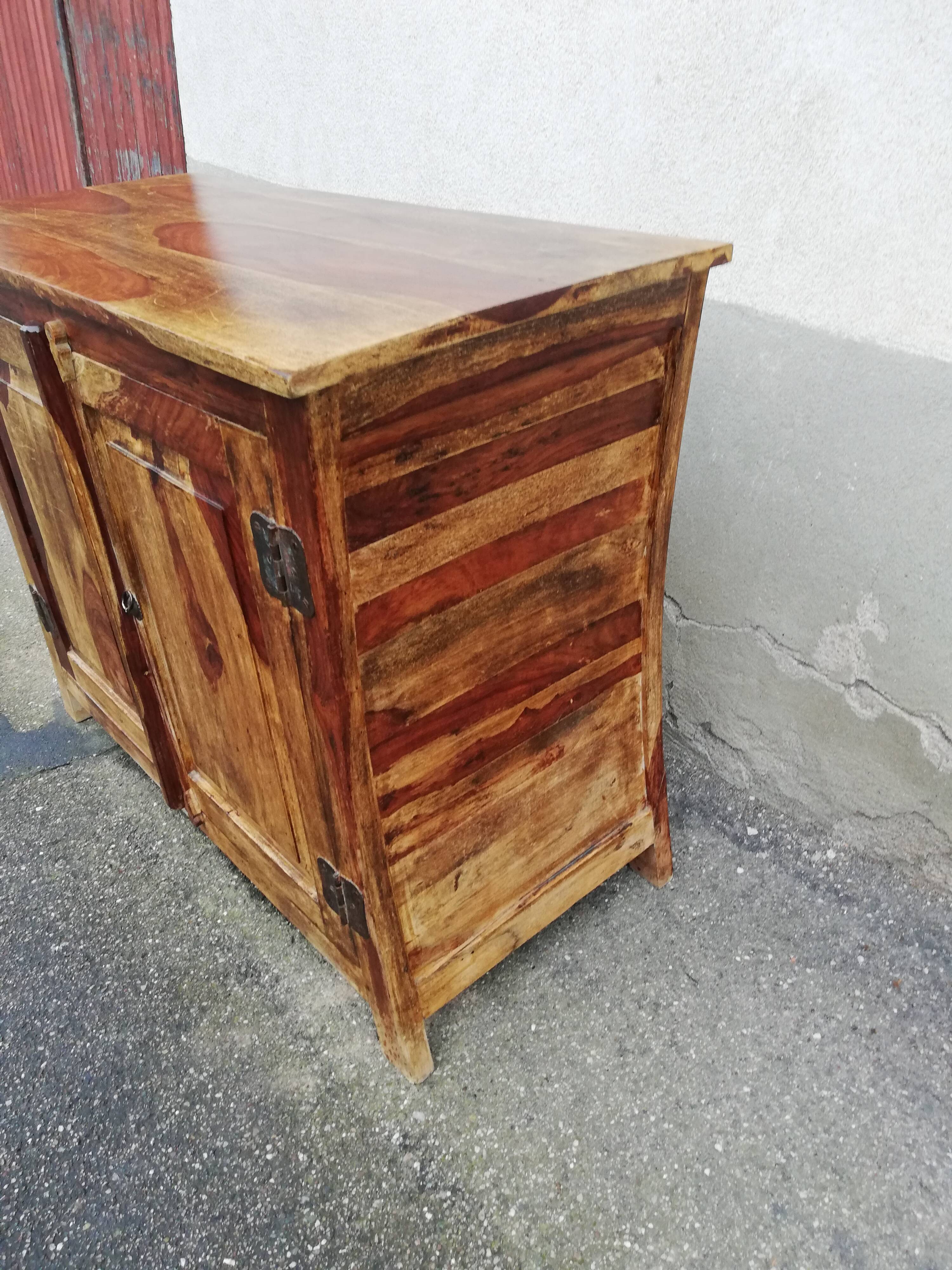 Vintage exotic wood sideboard