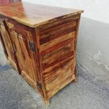 Vintage exotic wood sideboard