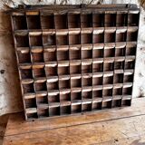 Metal and wood printing locker
