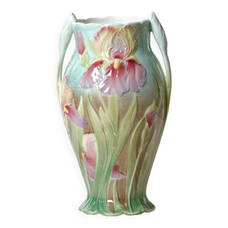 Grand vase Art Nouveau St Clément