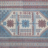 Vintage faded turkish oushak rug 103 x 190 cm