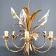 “Calla Lily” Chandelier by Hans Kögl, Hollywood Regency, c. 1970,