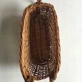 Rattan bottle basket