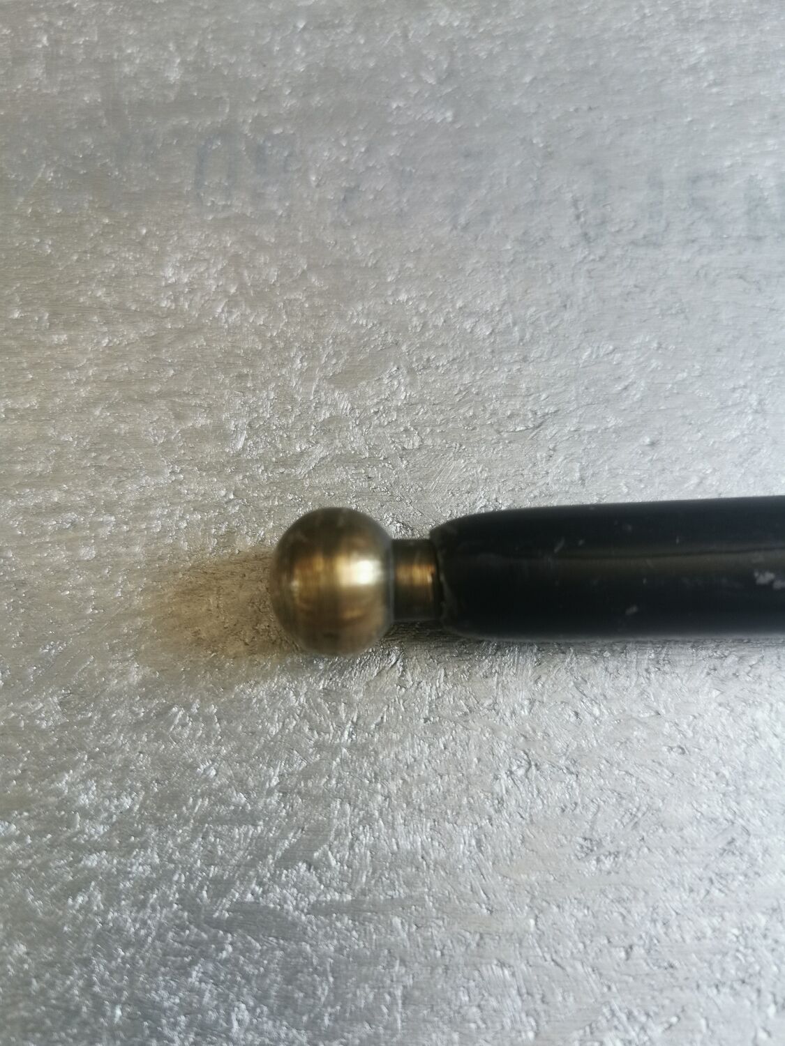 Vintage marble-look resin coffee table