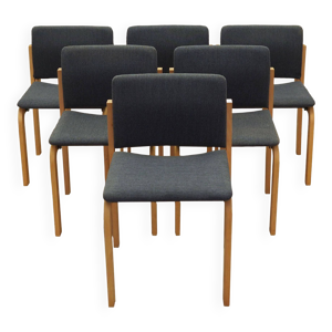 ensemble de six chaises,