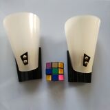 Lucite sconces 1960