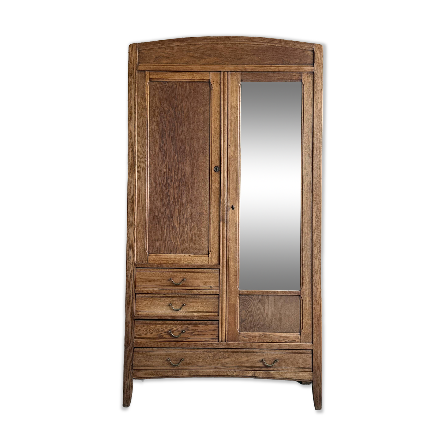 Armoire Art Déco en chêne (rénovée)