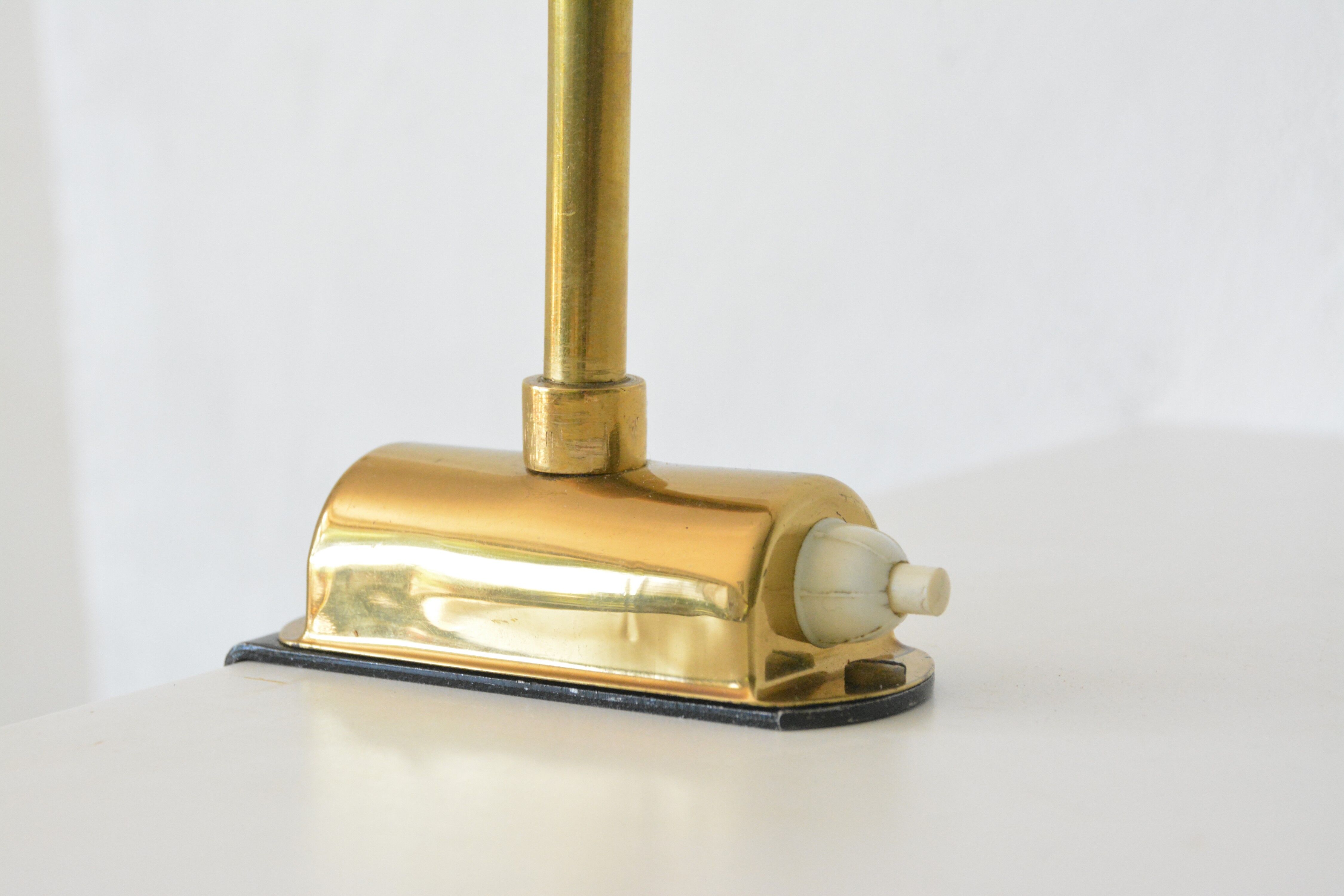 Italian desk clamp lamp 50s