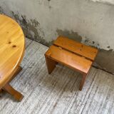 Les Arcs stools and table  1960