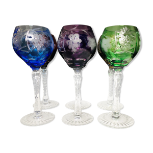 Ensemble de six verres
