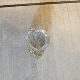 Carafe à whisky ovale en cristal taillé