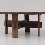 Impressive XL Oak Farmhouse Dining Table, France 19th century