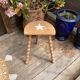 Commode Art Déco pied moustache / terracotta bohème