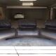 Leather sofa model "Veranda" Vico Magistretti for Cassina