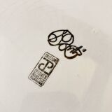 Gio Ponti plate for Franco Pozzi, 1967