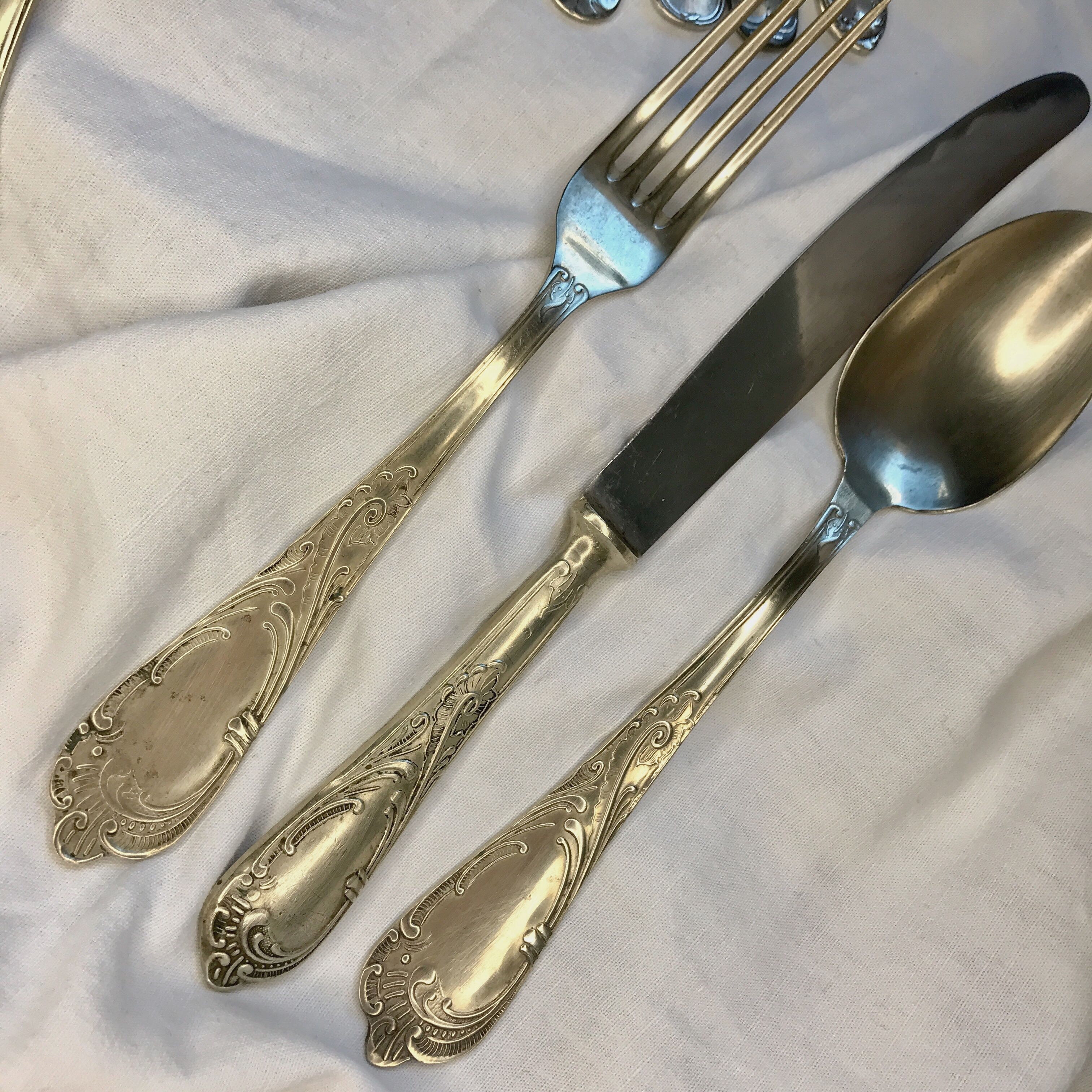 Silver housewife 25 pieces