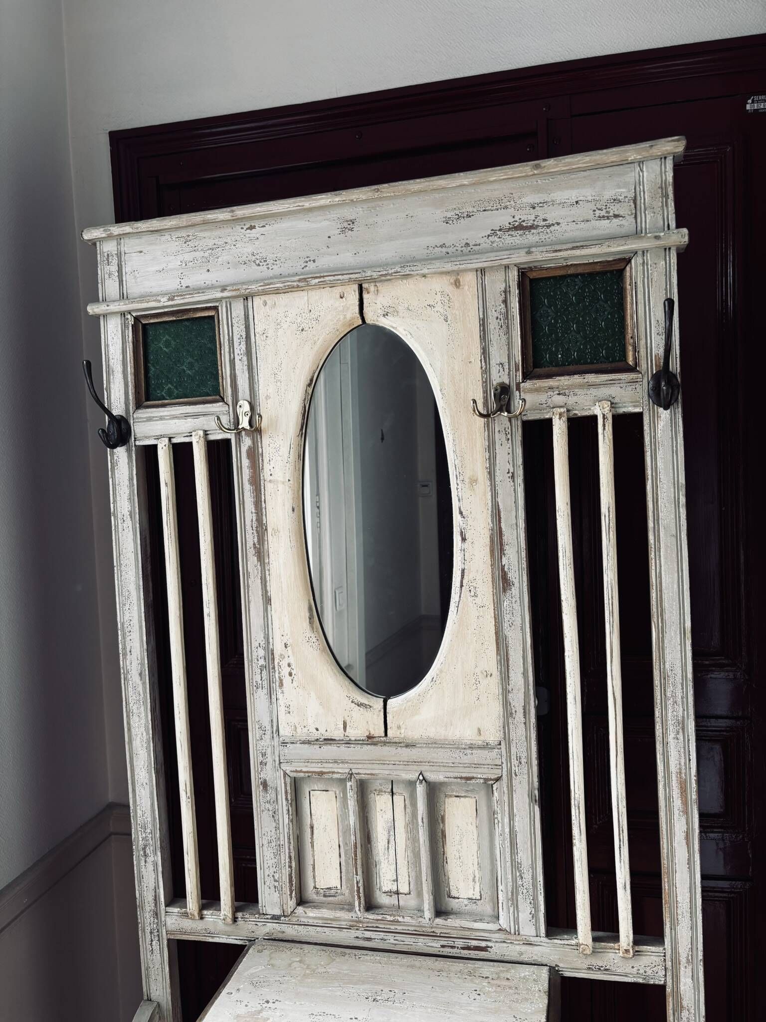 Vintage entrance wardrobe furniture