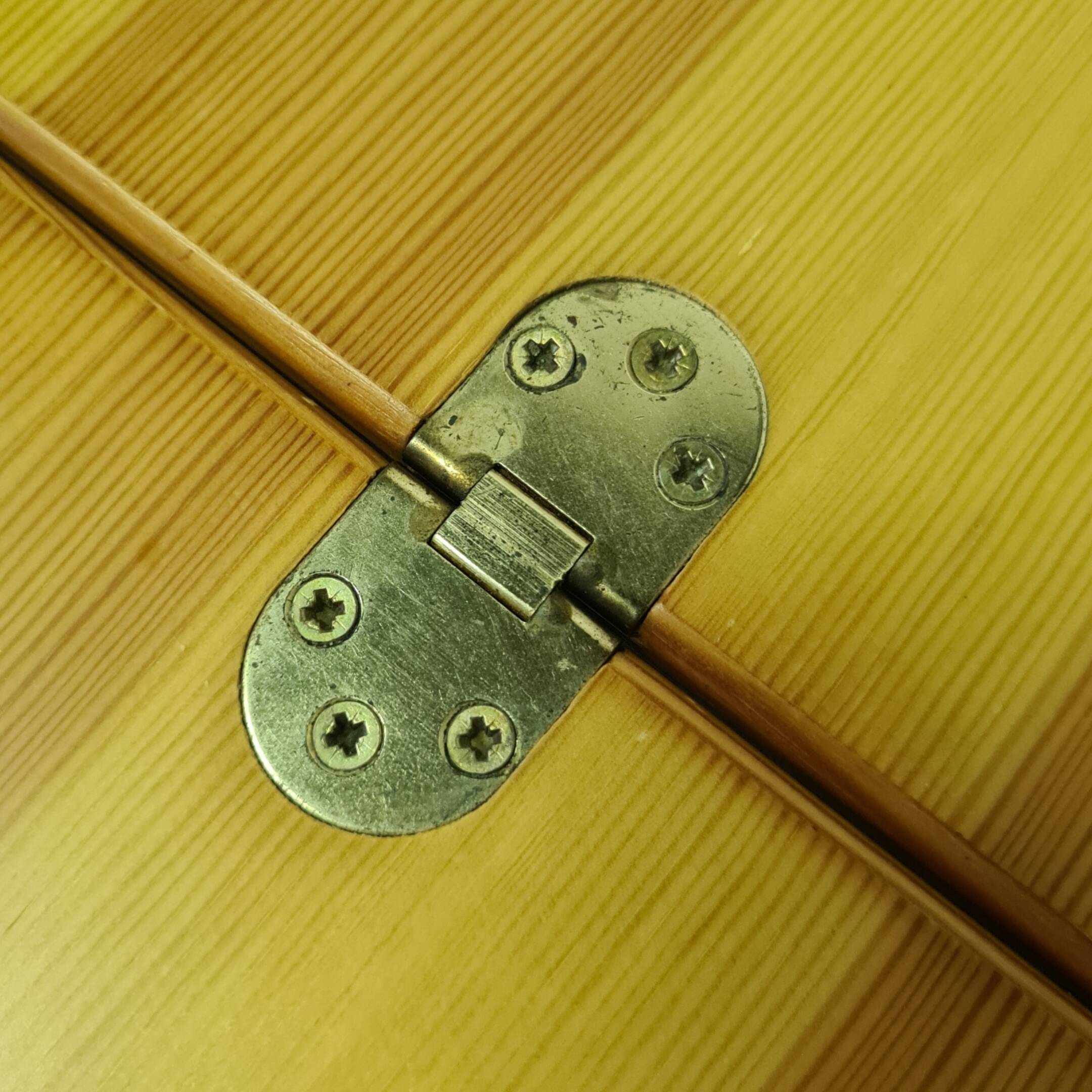 Compact tiny house pine dining set, Sweden 1960s