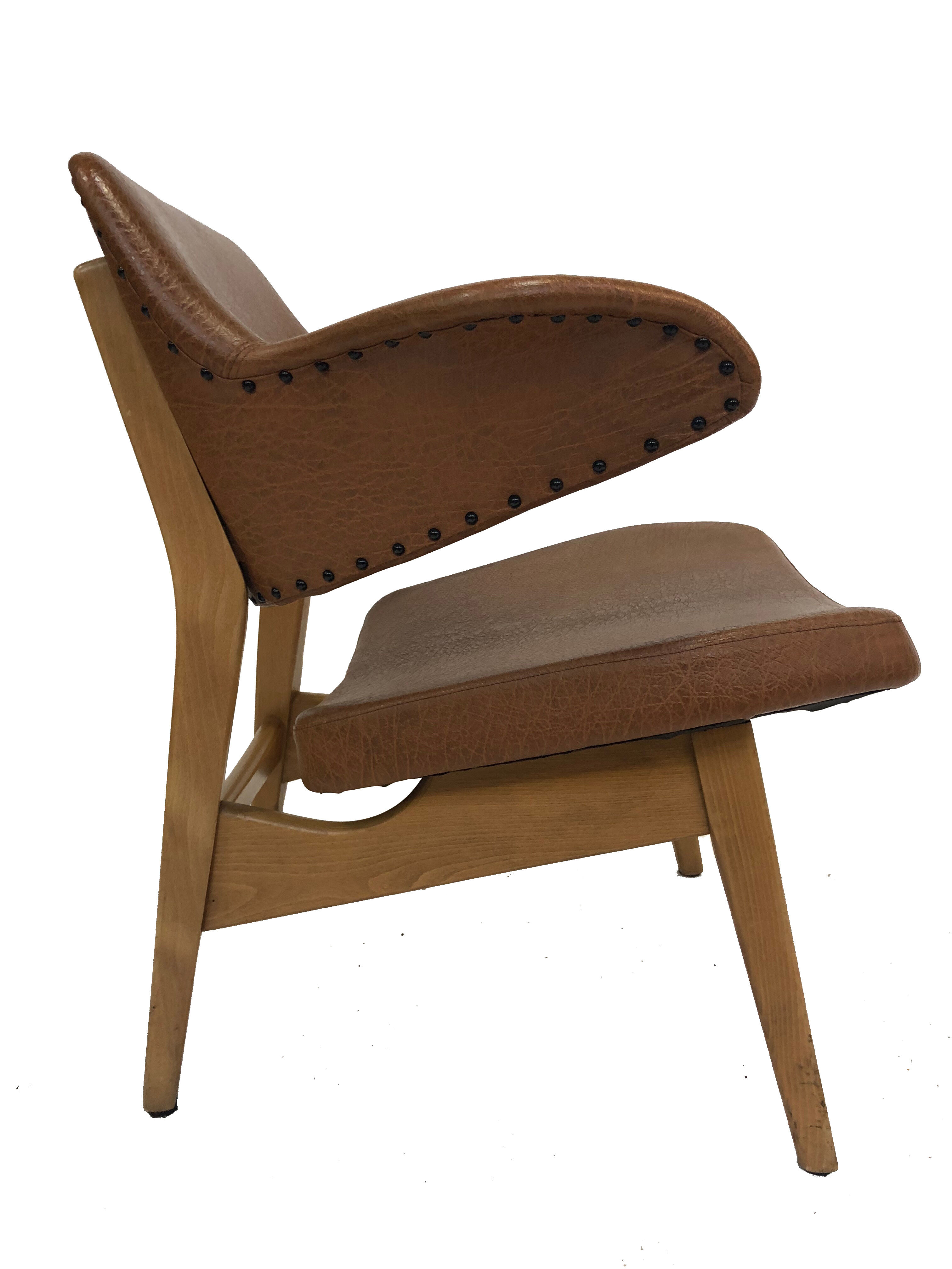 Small vintage penguin chair Louis van Teeffelen WeBe