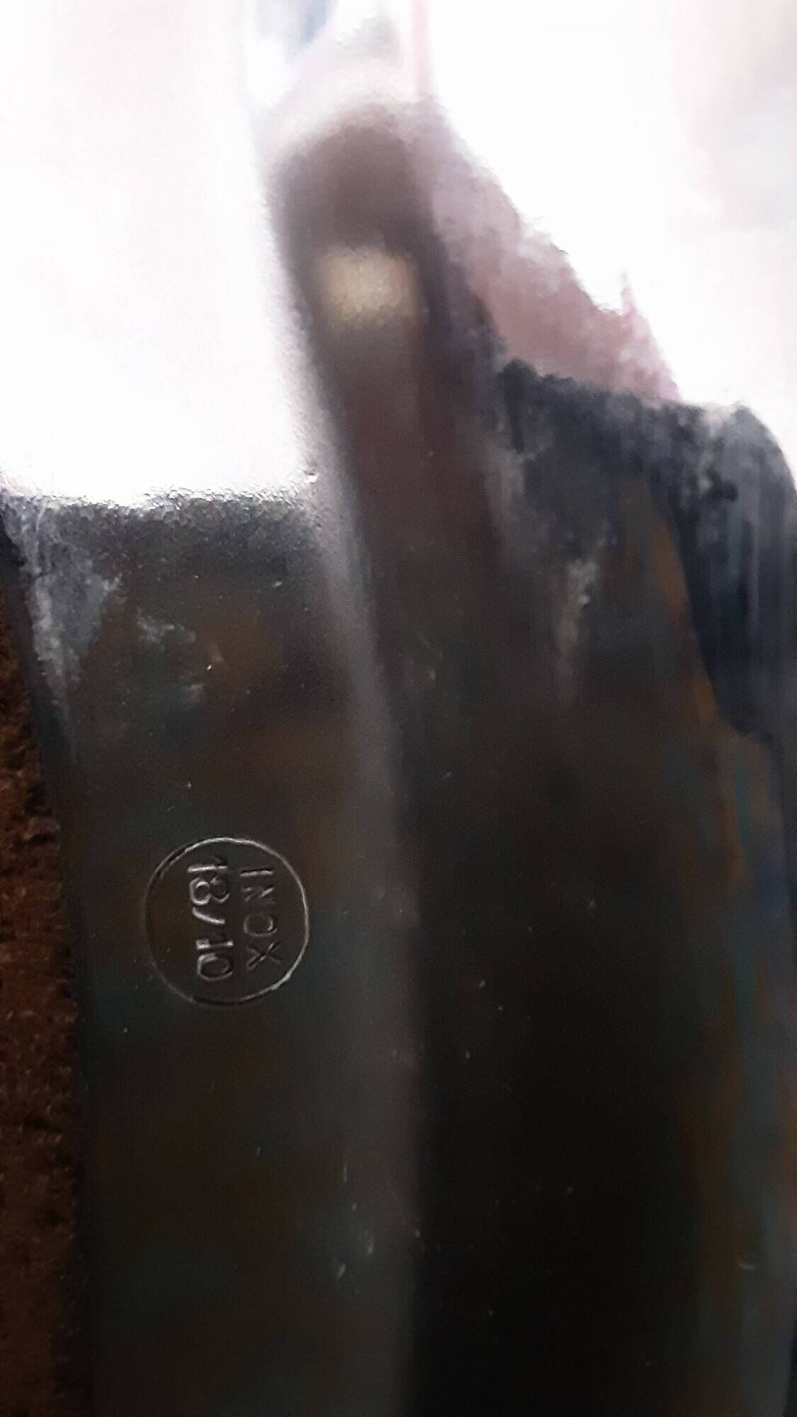 Plat inox original