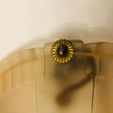 Art Deco glass hanging basin