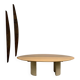 Table de salle à manger par Giovanni Offredi
