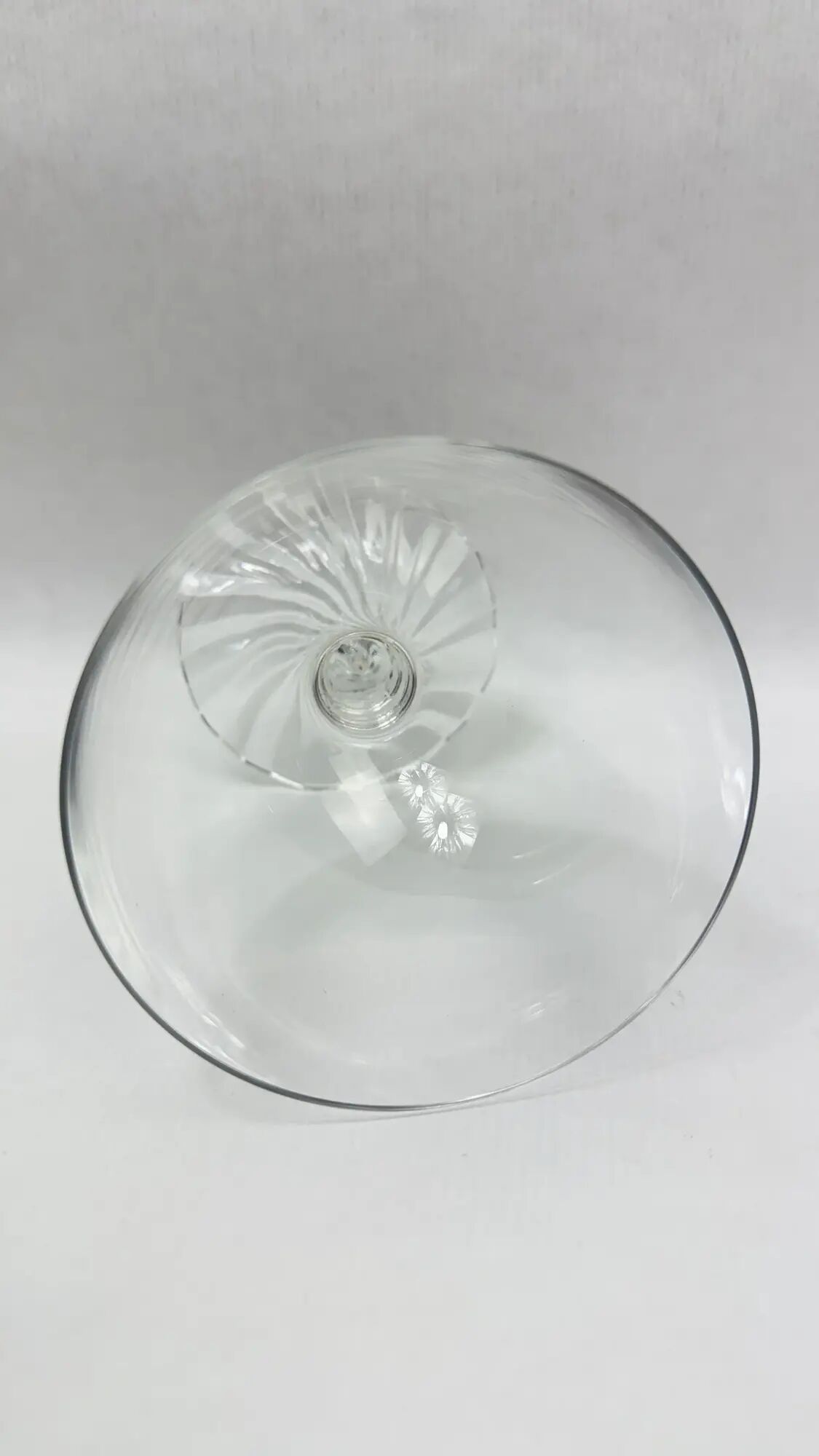 Lalique, 6 water glasses model Rambouillet in crystal