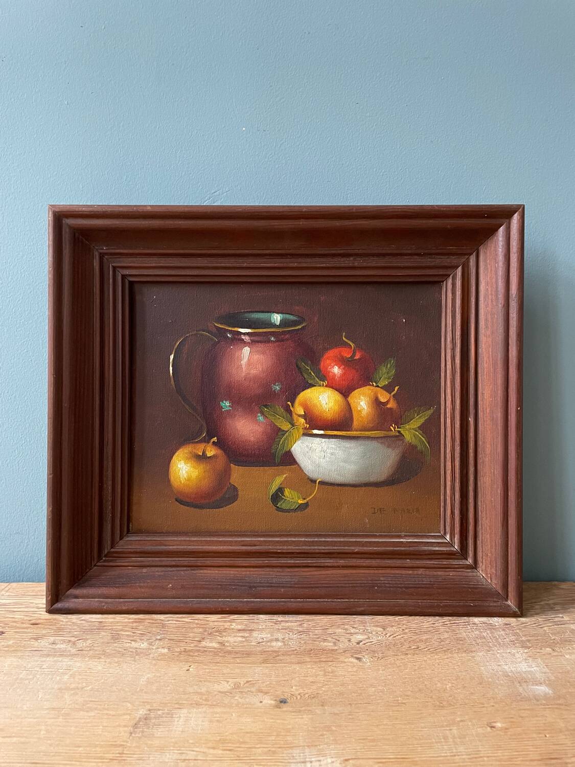 Oil on canvas signed Violette de Mazia